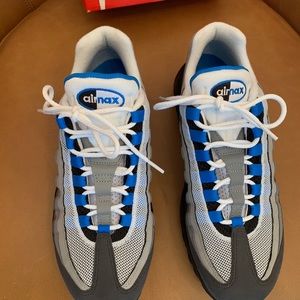Nike Air Max 95, Crystal Blue, Men’s Size 8.5, New